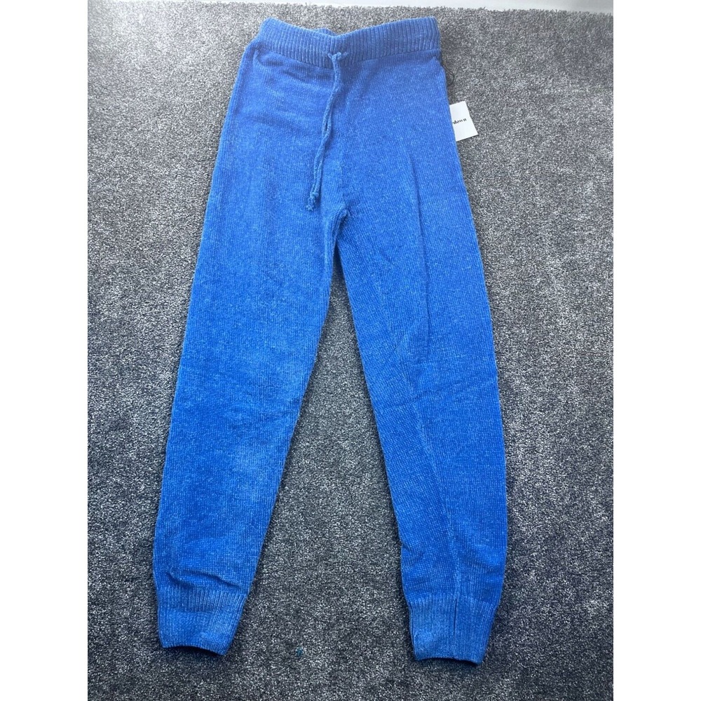 Superdown Cozy Womens Blue Corduroy Jogger Pants Size S